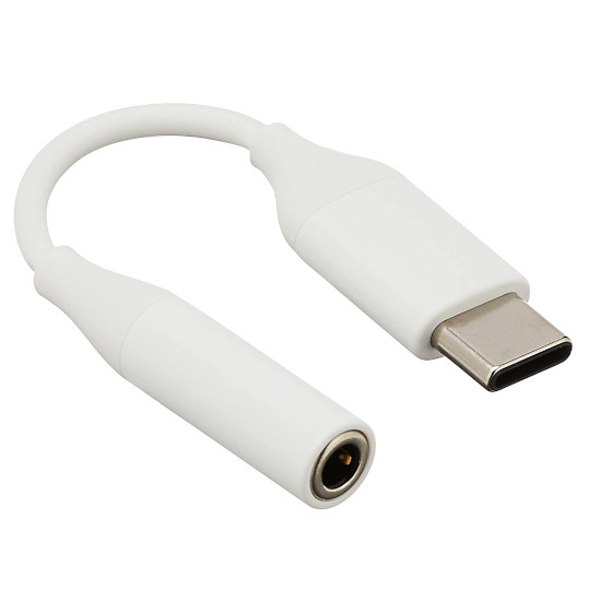 Comprar Adaptador Áudio USB-C Jack 3.5 (Branco)