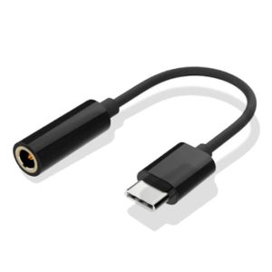 Adaptador Áudio USB-C para Jack 3.5 (Preto)