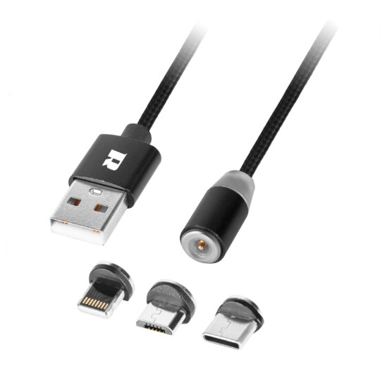 Comprar Cabo Magnético USB para microUSB, USB-C, Lightning