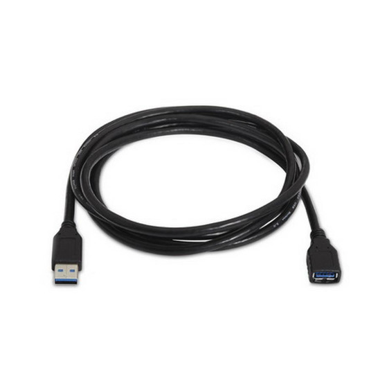 Comprar Cabo USB Macho 3.0 para USB Fêmea 3.0 Preto (1 Metro)
