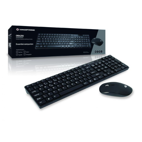 comprar teclado e rato sem fios em portugues