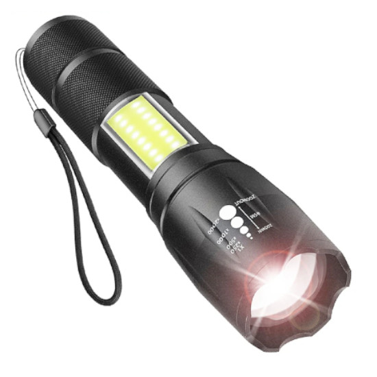 Comprar Lanterna LED 10W e 800 Lúmenes de 5 Níveis com Bateria 18650