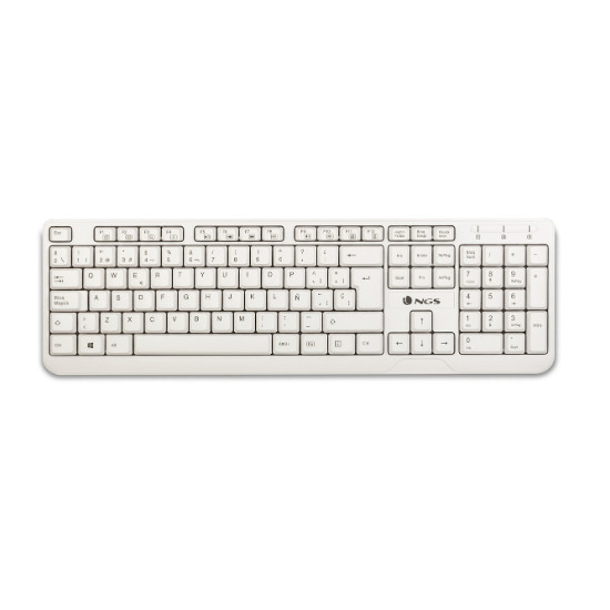 comprar teclado usb branco para computador
